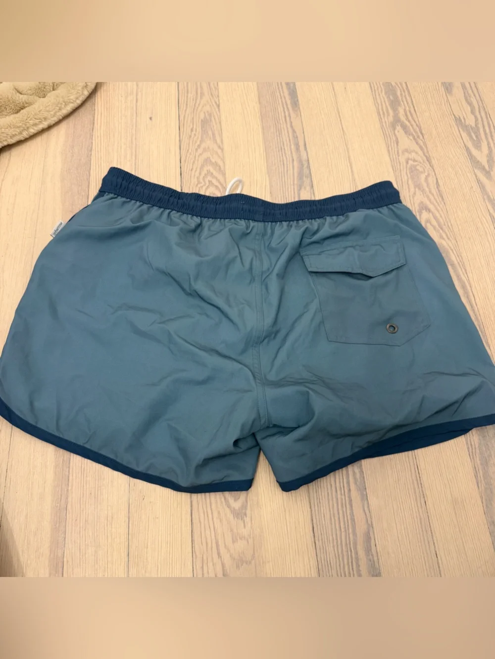 MaaMgic Men's Slate Blue Drawstring Gym Shorts Size L
